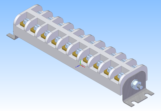 接线盒кб25-10端子排缩略图